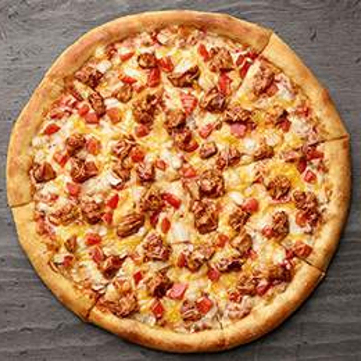 BBQ Chicken Pizza.