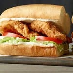 Crispy Fried Chicken Sub.