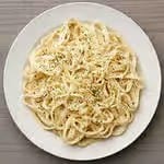 Pasta with Alfredo Sauce.