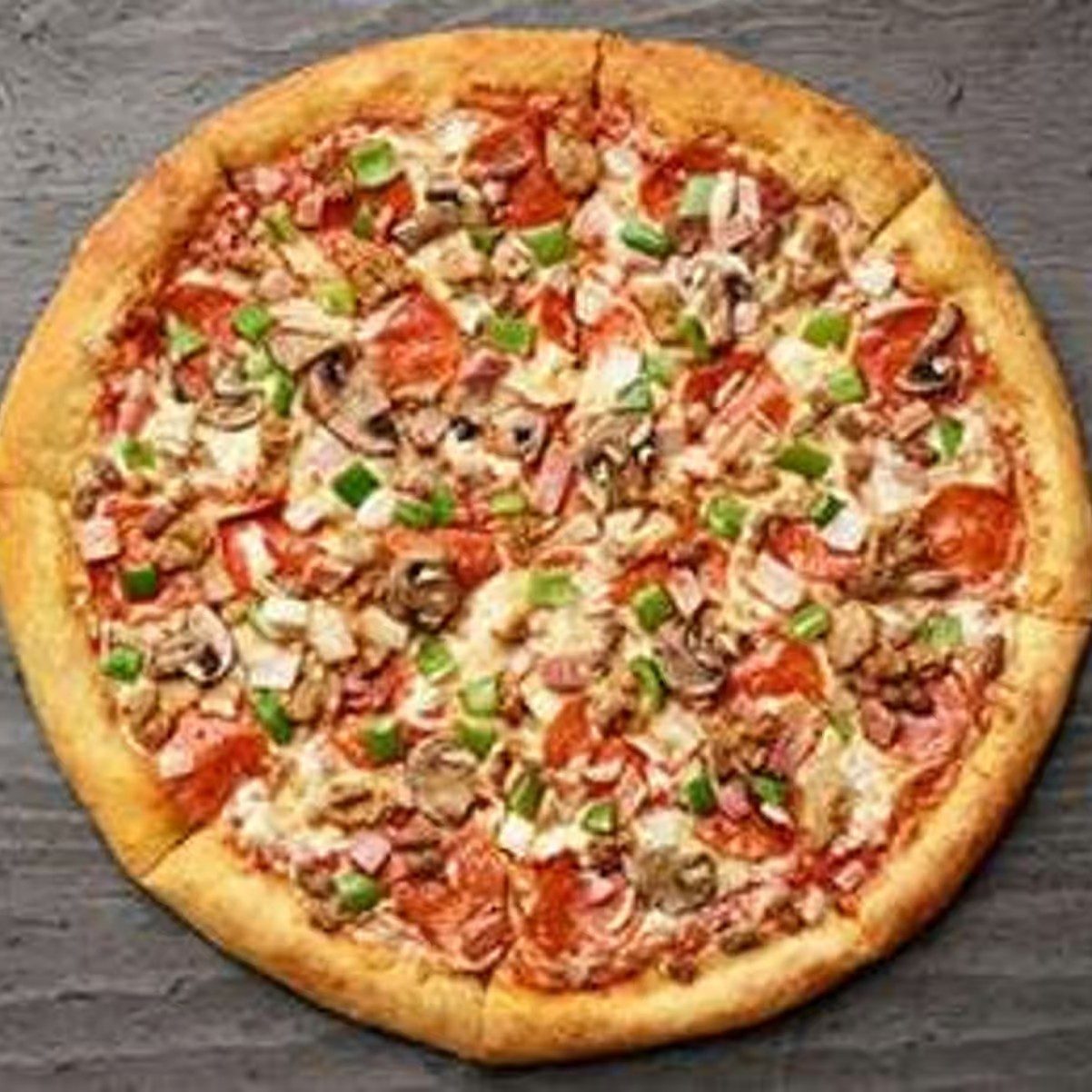 Paisano Special Pizza.
